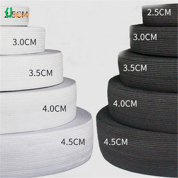 1meter Flat Elastic Band Sewing Clothing Accessories Nylon Webbing Garment Sewing Accessories Width 2cm 4cm 6cm