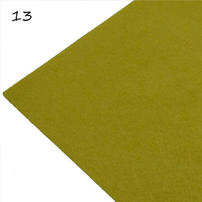 1pc handmade felt fabric flowers diy craft feltro para artesanato for dolls fieltro felting wool30/15cm 60 colors