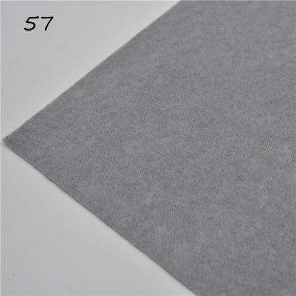 1pc handmade felt fabric flowers diy craft feltro para artesanato for dolls fieltro felting wool30/15cm 60 colors